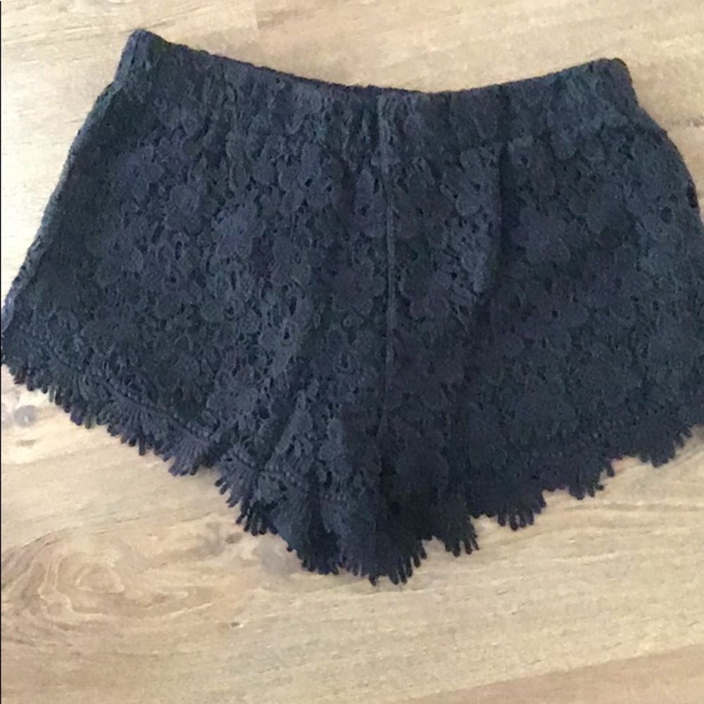Lace shorts